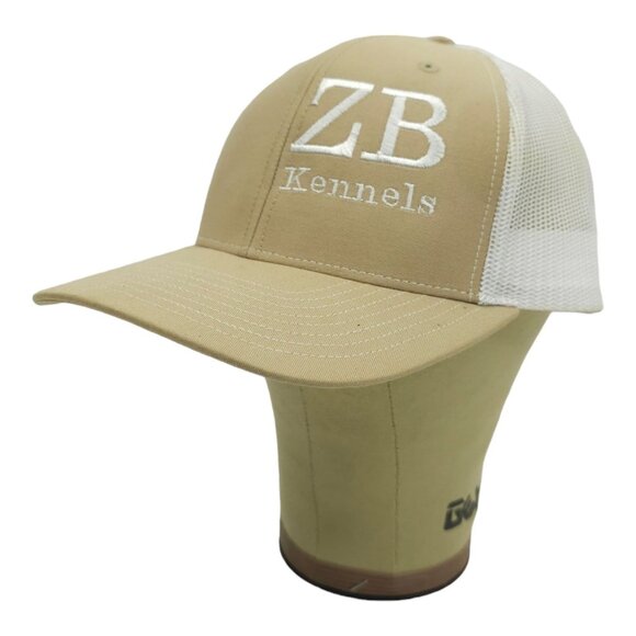ZB Kennels Embroidered Logo Mesh Snapback Cap Trucker Baseball Hat Richardson - Picture 2 of 12